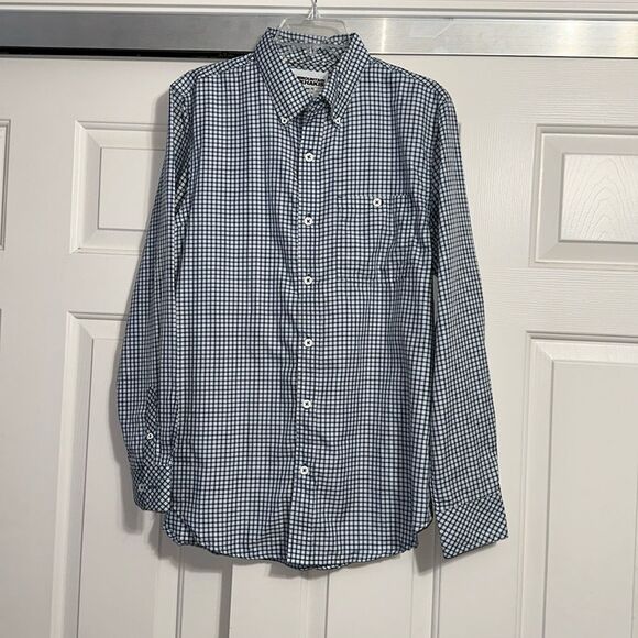MOUNTAIN KHAKIS Men’s Classic Fit Blue & White Button Down - Picture 1 of 8